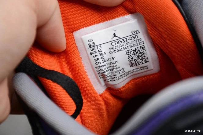 Court Retro Jordan 3 Air Purple Black CT8532-050 0415